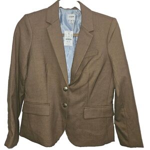J. Crew Women's Brown Blazer Size 4P